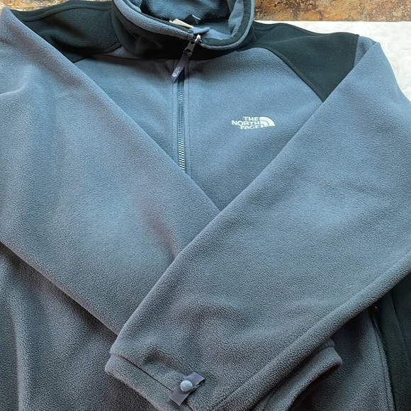 The North Face Men’s Jacket Size L Fleece Full Zip Outdoor Long Sleeve Pockets - Picture 11 of 12